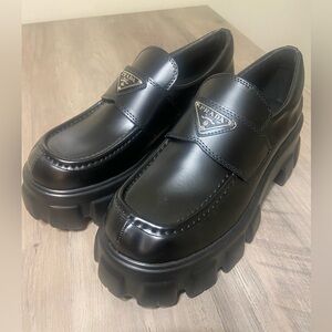 Black Monolith Loafers